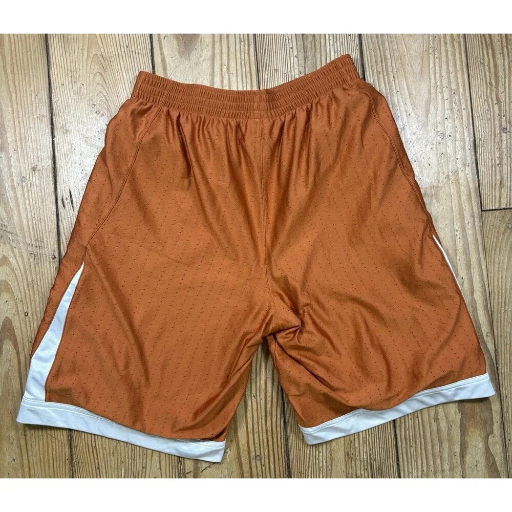 Nike Team Texas Longhorns UT Basketball Shorts Men's XL Pockets 11” Orange